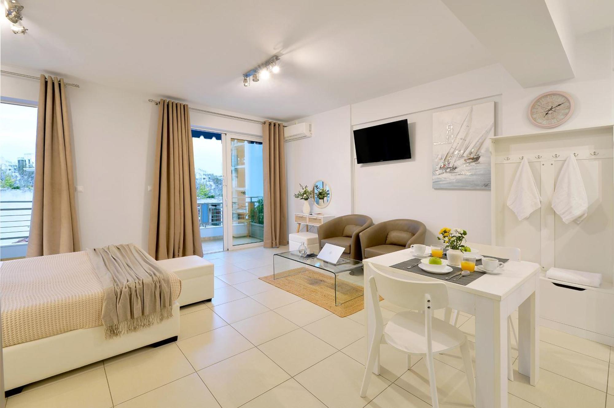 Alekos Apartments 1 Νetflix Atény Pokoj fotografie