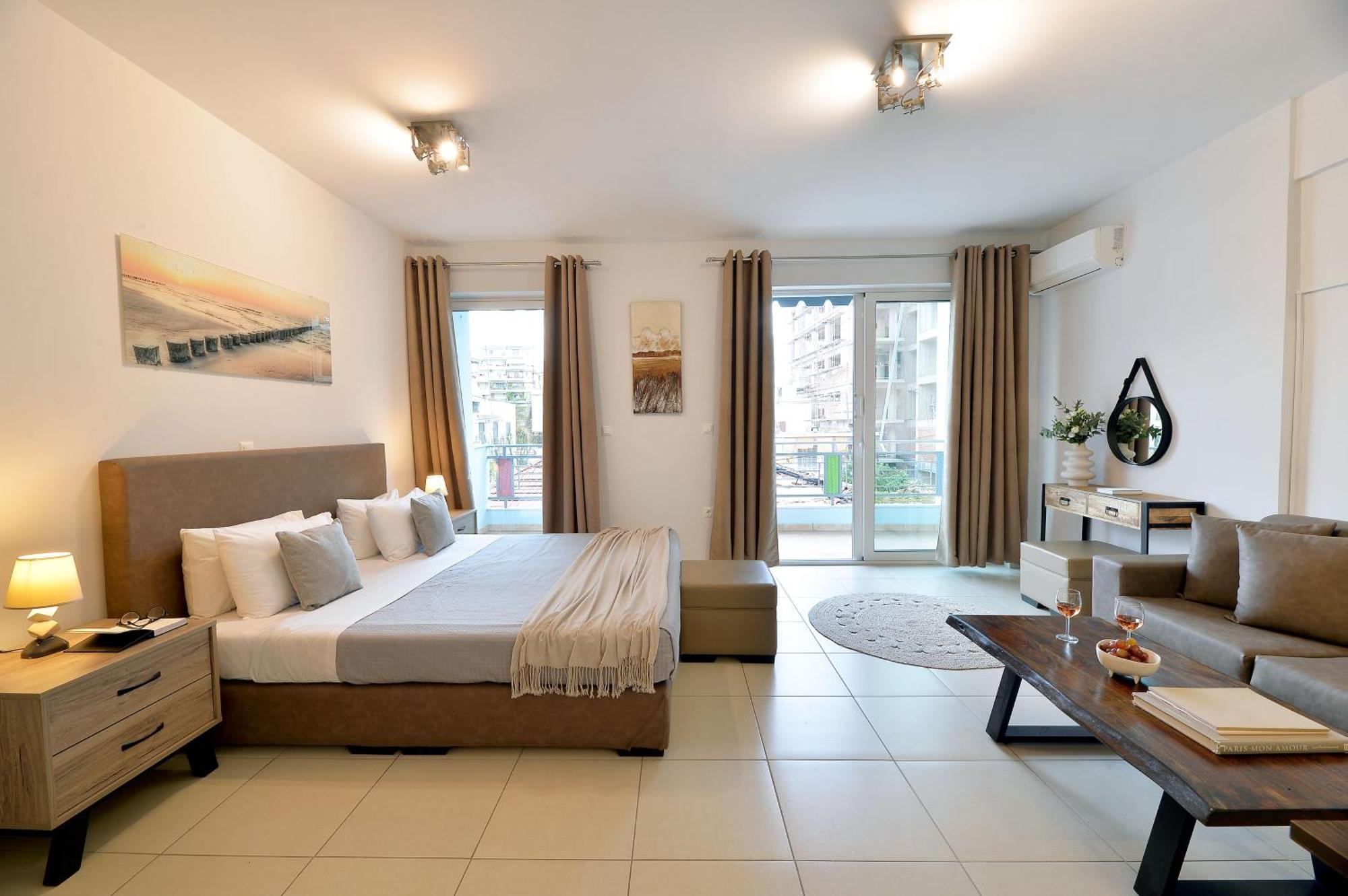 Alekos Apartments 1 Νetflix Atény Pokoj fotografie